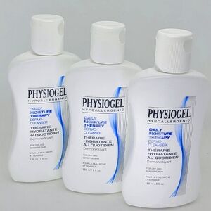 ✅️✅️✅️3 X Physiogel Daily Moisture Therapy Hypoallergenic DERMO-CLEANSER…